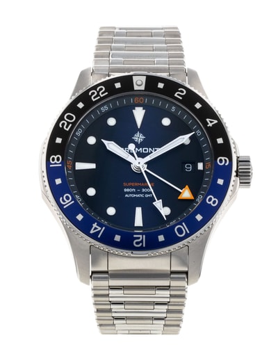 Bremont Supermarine SM40-GMT-SS-BLBK-B